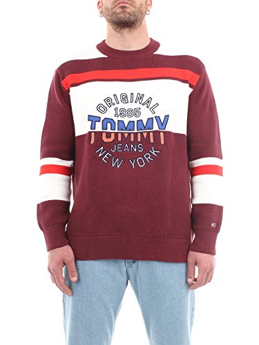 Tommy Jeans TJM Round Logo sweatshirt homme idéal pour le week-end