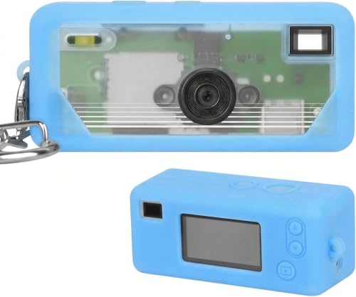For KODAK Charmera �L�[�`�F�[���^�f�W�^���J�����p�V���R�����ی�P�[�X �ϏՌ��E�ϗ����ی� �h�� �h�� �h�o �h�� �����^ �y�� 360�x�S�ʕی� �L�Y�h�~ �C�菝�h�~ �����^�ѕ֗� ���C���J�o�[�E���C���W���P�b�g �V���R���ی�J�o�[ ��