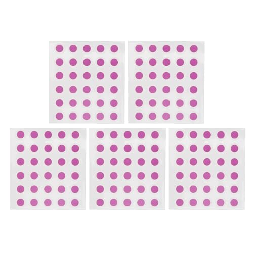 Paquete de 150 Pegatinas, Pegatinas de Protección Solar que Cambian de Color Cuando Se Exponen a la Radiación, Tiritas Impermeables para Recordatorio de Reaplicación (PURPLE)