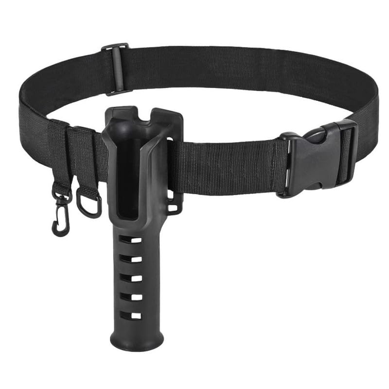 MIPPO Fishing Rod Holder Belt Buckle, Adjustable with Lock, Portable and Secure Fishing Accessory-picture-15