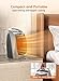 GiveBest Space Heater, 2022 Upgraded Digital 1500W ETL Listed Quiet Portable Heater...
