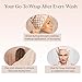 Kitsch XL Microfiber Hair Towel Wrap for Women – Ultra Absorbent Microfiber Towel for Wet, Curly, Long or Short Hair – Quick Dry, Anti-Frizz Hair Wrap – Terracotta Checkered, 40x24 inches