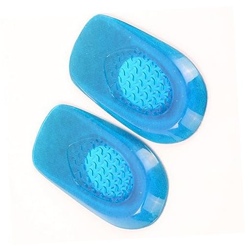 Plantillas de Gel Elásticas para Talón Talla 36-40 Azul miniatura 4