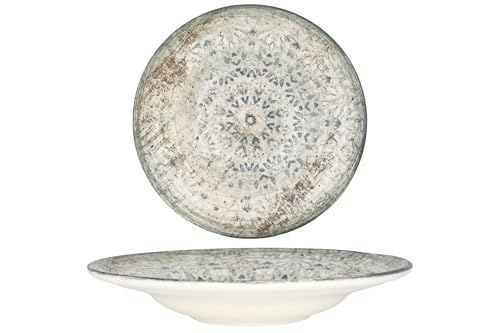 Rinart Assiette De Pâtes - Fade - Porcelaine - 27 cm (400cc) - lot de 2