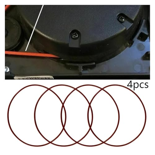 4 correas para aspiradora Neato Botvac con motor de transmisión dentada 5