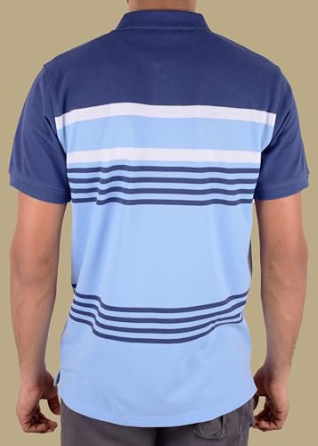 Image of 3BROS Men's Collor Neck Polo T-Shirt, Anti Stain and Half Sleeves, Cotton Blend, Regular Fit Tshirt for Men || Mens t Shirt