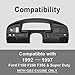 PIT66 Dash Panel Bezel Cover, Compatible with 1992-1997 Ford F150 F250 F350 Dashboard Cover