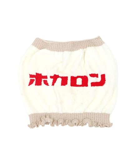 [DONOBAN] ホカロン ロゴ はらまき ルームウェア レディース 腹巻き ハラマキ インナー 下着 もこもこ ふわふわ 無地 総柄 冷え性 防寒 暖かい 温活 あったか｜韓国ファッション マタニティ 生理 妊活 女性 プレゼント ギフト ドノバン(アイボリー FREE)のサムネイル