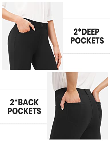 Iuga Women's Yoga Dress Pants 31''/29'' Straight Leg Slacks #TOP3