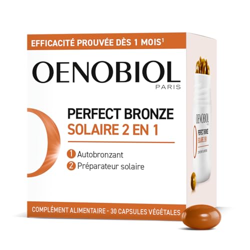 Oenobiol - Perfect Bronze Solaire 2-en-1 - Autobronzant et Préparateur