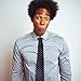 Skinny Slim Fashion Necktie for men Novelty Conversational Neckwear Ties (Bitcoin Orange Pattern)