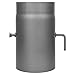Produktbild Duratherm Ofenrohr Ø 150 mm (ca. 6) x 250mm, mit Dämpfer, 1,8 mm dick, Stahl, Grau matt