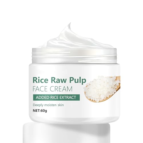 Rice Ceramide Moisturizing Cream - 1.7oz Rice Cream with Natural ...