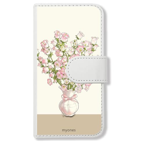myones Xperia Ace III SO-53C SOG08�Ή� �蒠�^(�z���C�g���J���p�j�����̉ԕr) �J���p�j���� �ԕr ���鑐 �ԕ� �t�����`�� �W�F �� ��l���� �_�C�A���[�^�C�v ���J�� �J�[�h���[ �t���b�v �J�o�[
