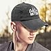 Milf'n Ain't Easy Baseball Cap Army Hat Pigment Black Hats for Women Fashionable Gifts for Grandpa Running Hat