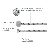 Manguera para WC 1/2 x 7/8 Coflex 18 Imagen adicional