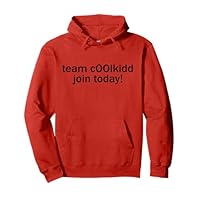 Team C00lkidd Join Today coolkidd Hoodie kids red Pullover Hoodie