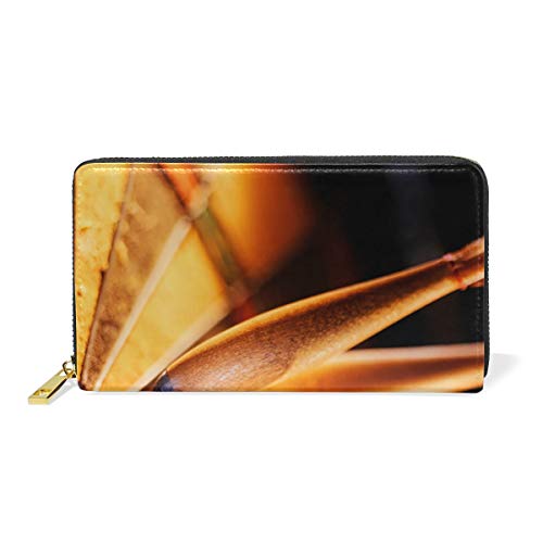 Preisvergleich Produktbild Damen Geldbörse Darts Game Sunset Clutch, Reißverschluss, Leder