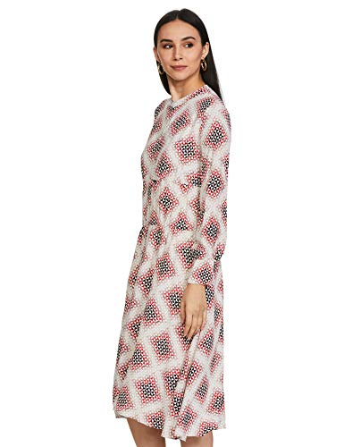 Image of Marks & Spencer Women's Rayon Empire Waist Knee-Length Dress