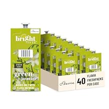 Flavia Bright Tea Co. Green Tea With Jasmine Freshpacks works only with Flavia Brewers Case of 40