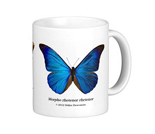 レテノール・モルフォ蝶のマグカップ：フォトマグ（世界の昆虫シリーズ） (1)のサムネイル