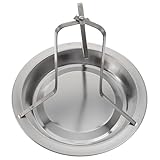 Grille pour cuisses de poulet – double grille amovible, pratique à transporter et à ranger, gain de place, plat à rôtir avec grille