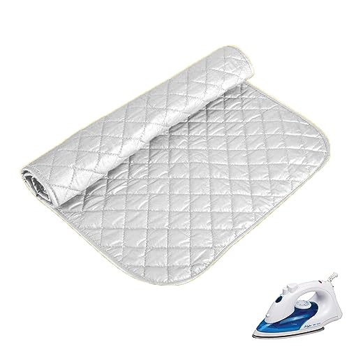 LPMXYW Ironing Mat table top Ironing Boards Travel Iron Mat Ironing Pad Portable Ironing Board Ironing Pad for Steam Pressing on Tabletop or Bed Thicken Tabletop Ironing Mat For Sewing