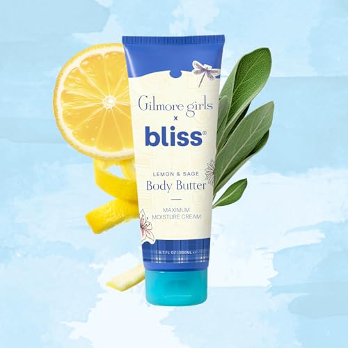 Image of Bliss Gilmore Girls Lemon & Sage Body Butter Moisturizer for Sensitive Skin