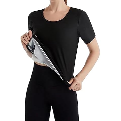 YAOTT Women Sauna Sweat Shirt for Weight Loss Cover