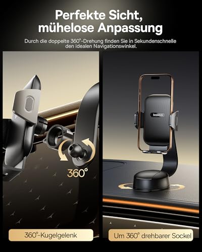 Baseus C03 Air Handyhalterung Auto Saugnapf Vakuum – Ansicht 4