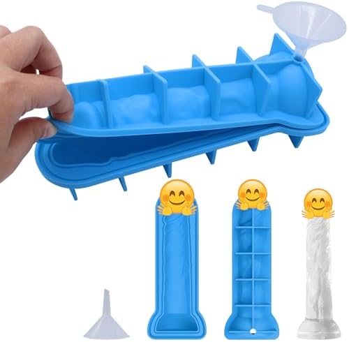 Amazon.com: CowGoldChild Ice Cube Tray Mold - Larger Novelty Ices Cubes ...
