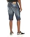 AKADEMIKS Men's Cypress Rip and Tear Denim Short