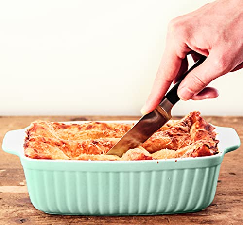 Foto von Mäser Auflaufform-Set, Keramik KITCHEN TIME Grün, 33 x 24 x 8 cm / 25,5 x 16 x 7 cm