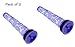 Produktbild FIND A Ersatzfilter für Dyson DC58 DC59 DC61 DC62 V6 V7 V8 Tier-Staubsauger, waschbar, 2 Stück