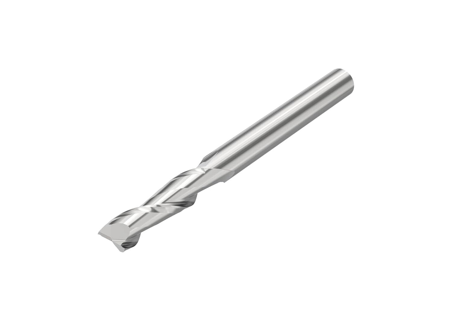 Seco Tools 10268857 Solid End Mill C5121-.438D5S.0Z2, C5121, 0.438" Cutting Diameter, 0.438" Shank Diameter, 2" Depth of Cut, Precision Cutting Tool, 2 Flutes