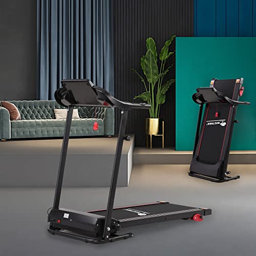 Profi Laufband klappbar, Elektrisch Laufband Heimtrainer für Zuhause, 1-12km/h, Automatische Schmierung… – Bild 3
