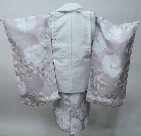 七五三 三歳 女児 被布着物セット 6点セット KOHARU くすみピンク