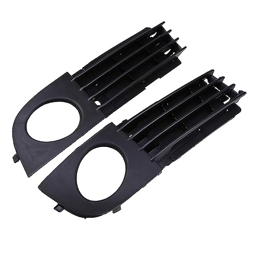 Rejilla de luz antiniebla negra para A6 C5, cubiertas de recambio con ajuste perfecto, 1 par.
