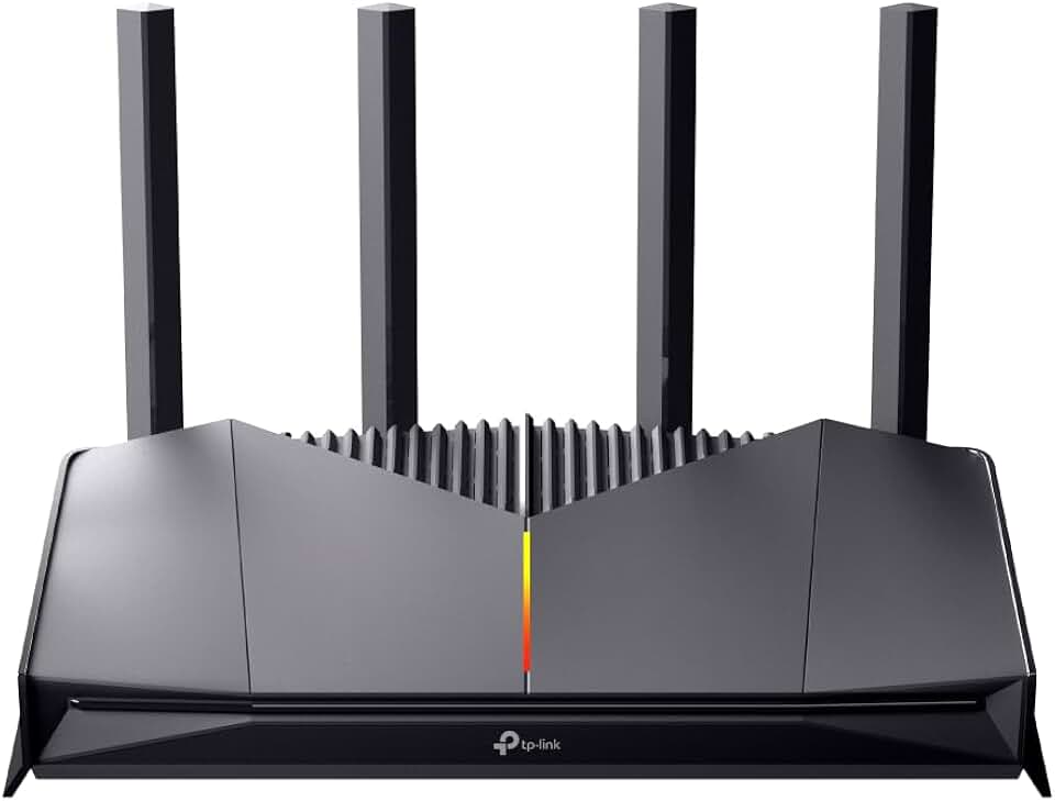TP-Link Roteador para jogos Archer GE230 Wi-Fi 7, WiFi de banda dupla BE3600, 2 portas × 2,5 Gbps + 3 portas Gigabit, MLO, HomeShield, USB 3.0, EasyMesh, rede privada para jogadores, iluminação RGB