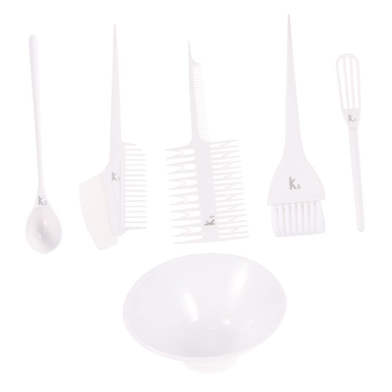 2juegos Herramientas Para Teñir El Cabello Cepillo Peines y Bol De Para Uso Profesional y Casa Kit De Accesorios Para Coloración Capilar