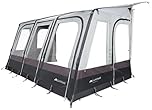 Lichfield Dakota Inflatable Caravan Air Awning, Excalibur, 4m [Amazon Exclusive], 150D Waterproof Polyester with PVC Draught Skirt, Rock Pegs and Storm Straps