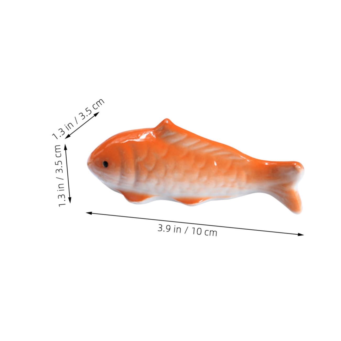ABOOFAN Lot De 5 Décorations Daquarium sous-Marines Adorables Figurines De Poisson 2 Pièces X 5