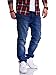 Produktbild JACK & JONES Herren Jeans Clark ARIS Regular Fit Straight Leg Denim Herrenhose Dark Blue Denim W34 L34