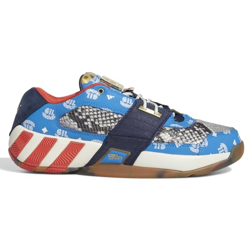 adidas Mens Agent Gil Restomod Basketball Sneakers Shoes - Grey - Size 8.5 M - Main Image