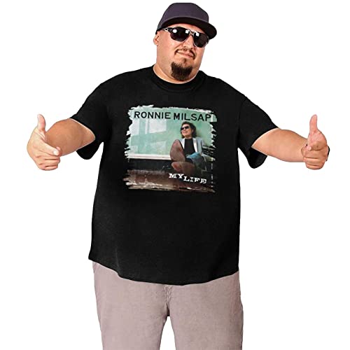 Men Plus Size T Shirt Man's Tops Short Sleeve Pattern Cotton Tee3