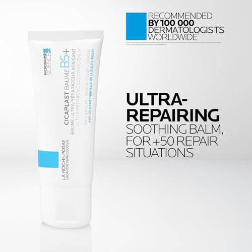 Image of La Roche-Posay Cicaplast Baume B5+ Repair Moisturiser Balm, 40ml | ACCELERATES REPAIR FROM 1 USE, DERM-RECOMMENDED, ADVANCED REPAIR FORMULA, Effective against 15+ indications