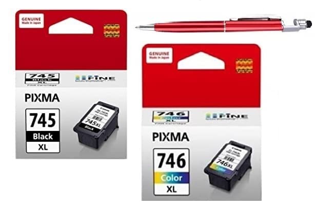 745xl -746xl Black and Colour Ink Cartridge (PG 745XL and CL 746XL) Multi-Function Mobile Phone Stand, Stylus Pen, Anti-Metal Texture Rotating Ballpoint Pen (Very Colors)compatible with canon printer (B0C58ZP6GS) Amazon Price History, Amazon Price Tracker