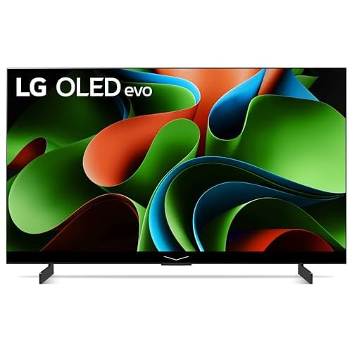 LG C3 Series 42-Inch Class OLED evo 4K Processor Smart TV for Gaming with Magic Remote AI-Powered OLED42C3PUA, 2023 with Alexa Built-in