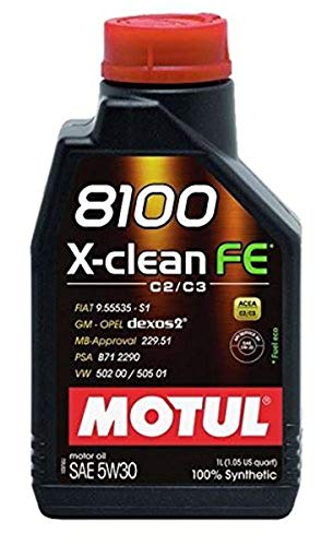Motul 8100 X-Clean FE 5W30 1 Litro Aceite para Motor