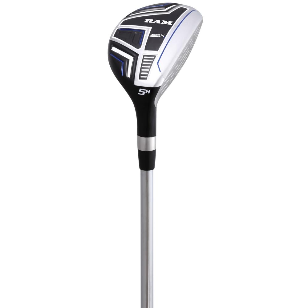 Ram Golf SDX Mens Golf Clubs Set + Bag, Right Hand, Graphite